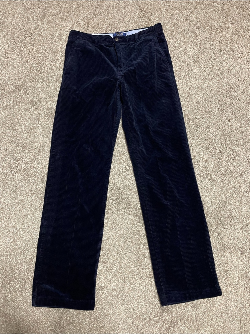 Polo Ralph Lauren Bedford Straight Fit Corduroy Pants Boy’s Size 16